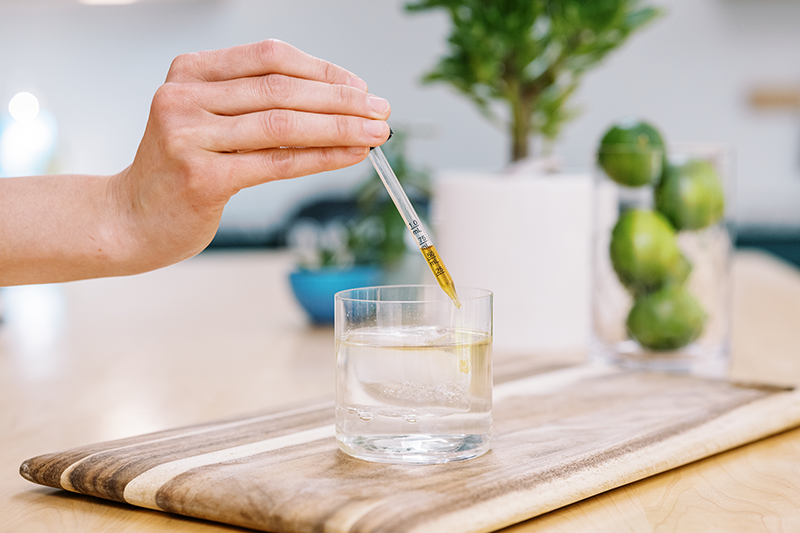 Tincture glass